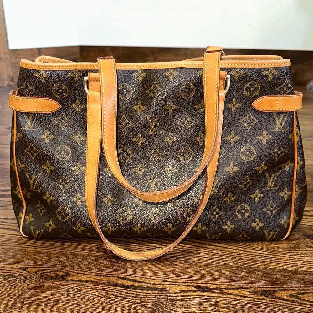 Louis Vuitton Vintage Classic Monogram Brown Tote